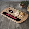 NCAA Georgia Bulldogs Parawood Billboard Glass Top Serving Tray - 3 of 3