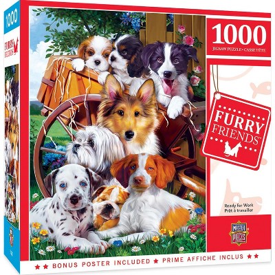 Furry Friends - 1,000 Piece Dog & Cat Jigsaw Puzzle