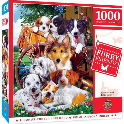 Toynk Puppy Playtime Dog Puzzle For Adults And Kids | 1000 Piece Jigsaw  Puzzle