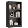 MAYEERTY 3-Shelf Adjustable Freestanding Wood Bookshelf - For Home Office (Cherry) - 4 of 4