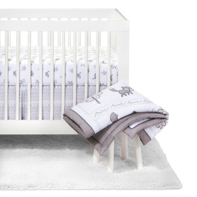 aztec crib sheet