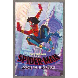Trends International Marvel Spider-Man: Across The Spider-Verse - Pavitr Prabhakar Framed Wall Poster Prints - 1 of 4