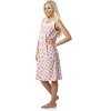 Casual Nights Women's Floral Embroidered/Lace Trim Sleeveless Nightgown - 2 of 3