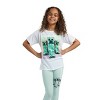 Minecraft Creepers Girl's Short-Sleeve Tee and Leggings 2-Piece Set - 3 of 4