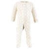Touched by Nature Baby Girls Organic Cotton Sleep and Play, Traditional Floral - 4 of 4