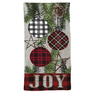 Briarwood Lane Christmas Hand Towel 26x18 Patterned Ornaments For Christmas Hand Towel - 1 of 3