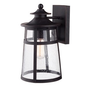 Globe Electric Vintage 1-Light Natural Bronze Ezekiel Wall Sconce - 1 of 1