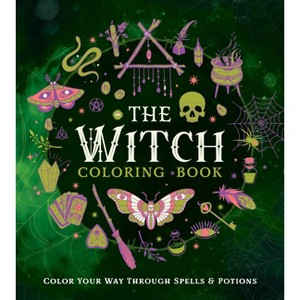 The Witch Coloring Book - (Creative Coloring) by  Editors of Chartwell Books (Paperback) - 1 of 1