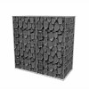 vidaXL Gabion Basket Galvanized Steel 39.4"x19.7"x39.4" - 3 of 4
