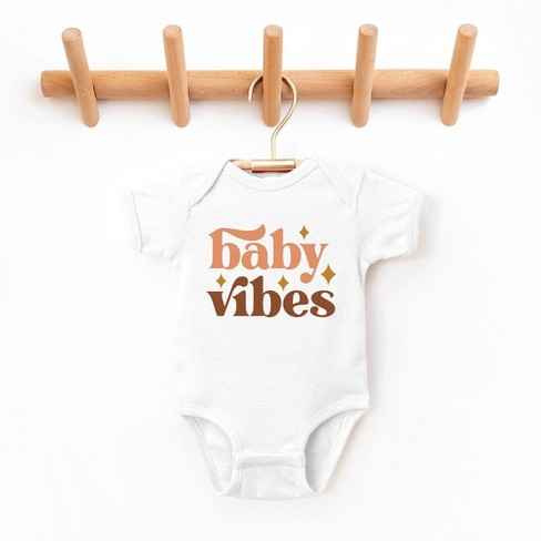 The Juniper Shop Boho Baby Vibes Baby Bodysuit - Newborn - White