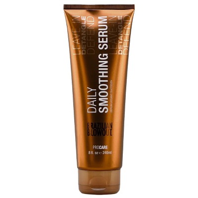 Brazilian Blowout Daily Smoothing Serum (8 Oz) Detangles, Conditions ...