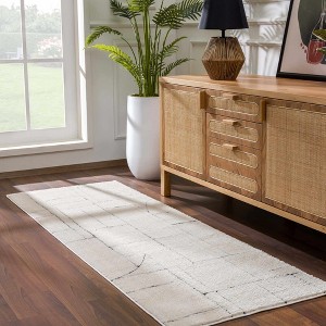 Hauteloom Keats Black & White  Area Rug - 1 of 4