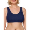 Fruit of the Loom Women's Tank Style Sports Bra 3-Pack - 4 of 4