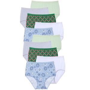 Comfort Choice Full Coverage Cotton Brief 10-Pack - 1 of 4