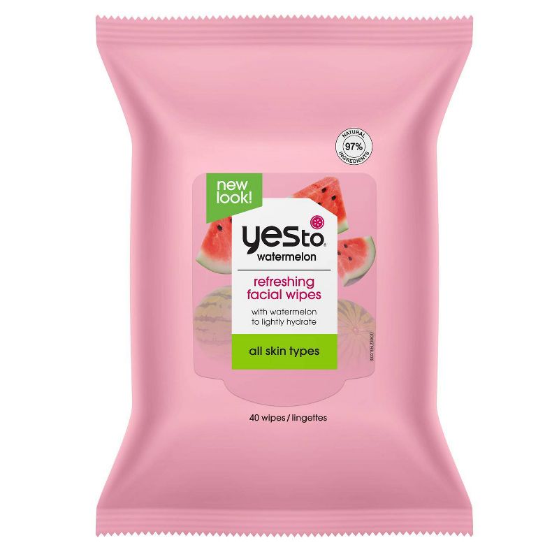 Yes To Watermelon Facial Wipes - 40ct/2pk, 3 of 5