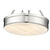 Anders 3-Light LED Pendant Light - 22" Steel Ring Fixture, Dimmable, Damp Rated, Modern Design - 3 of 4