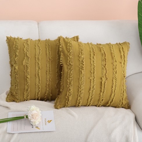 Tassel throw pillow discount covers