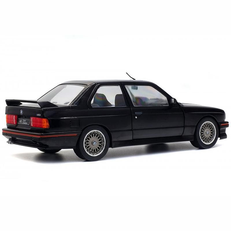 1990 BMW E30 Sport Evo Black 1/18 Diecast Model Car by Solido, 4 of 5