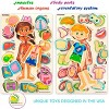 QUOKKA Body Parts Woodent Puzzles for Kids, 2x SET Toys Human Body Anatomy Skeleton, Educational Toy for Boys & Girls - 2 of 4