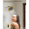YAWWALK 5 in Shower Head Single Handle 7-Spray Shower Faucet 1.8 GPM with Anti Scald - 4 of 4