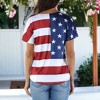 Anna-Kaci Women's All American Girl V Neck Top - image 2 of 4