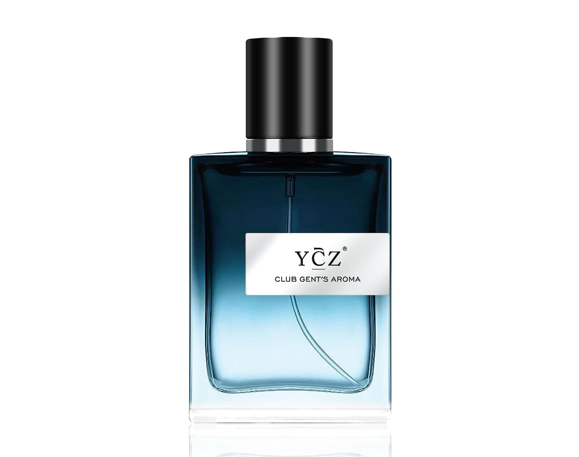 YCZ Club Gent Aromatic Woody Eau de Parfum for Men - 1.7 fl oz / 50ml Long Lasting Scent with Ginger, Mint & Lemon Notes