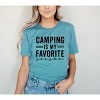 Simply Sage Market Women's Camping Is My Favorite Season Short Sleeve Graphic Tee - 2 of 3