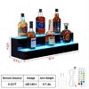 Acrylic Wall-Mounted Multifunctional Cabinet with Display and Storage Shelves, Suitable for Home and Commercial Bars, Gatherings, and Parties - 2 of 3