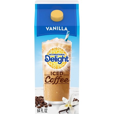 International Delight Vanilla Iced Coffee - 0.5gal Carton