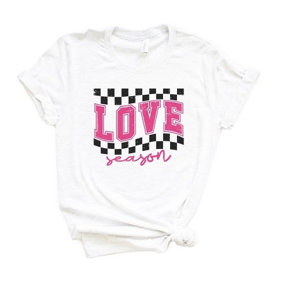 Simply Sage Market Women's Love Season Distressed Short Sleeve Graphic Tee