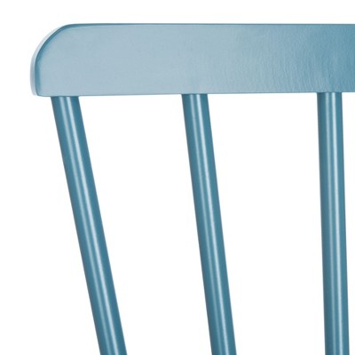 Clifton Matte Navy Blue Transitional Aluminum Arm Chair