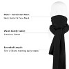 Anna-Kaci Winter Scarf Fleece Neck Warmer Solid Soft Windproof Lightweight Cold Weather Outdoor Gear for Women and Men - 4 of 4