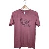 JCS Wildlife Singing Birds and Laughing Bees Heather Mauve Shirt - 2 of 4