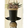 Kalalou Scary Bat Ceramic Planter – Hanging Gothic Halloween Home Decoration - 2 of 3