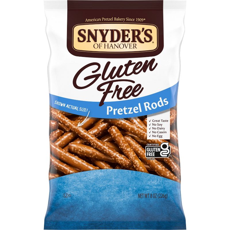 Snyder&#39;s of Hanover Gluten Free Pretzels Gluten Free Rods - 8oz, 1 of 6