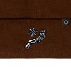 Dalix Chill Skeleton Hand Embroidered Beanie Snowflake Warm Winter Knit Hat for Men - 2 of 4