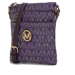 MKF Collection Lemuel M Signature Crossbody Purse and Handbags Women’s Vegan Leather Stylish Design by Mia K. - 1 of 4