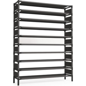 Tribesigns 10 Tiers Large Capacity Shoe Rack - 1 of 4