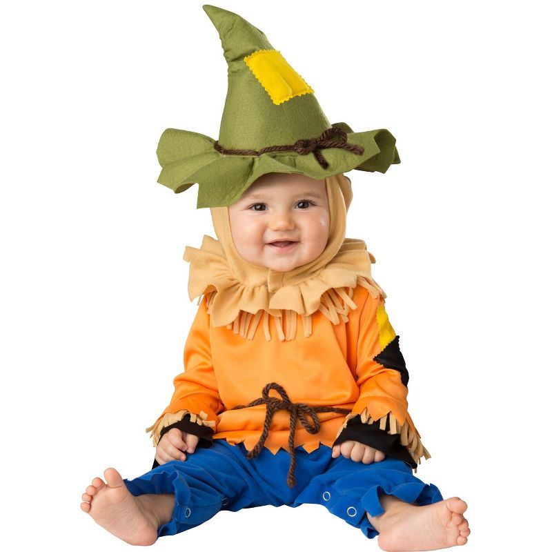InCharacter Silly Scarecrow Infant Costume, 1 of 2