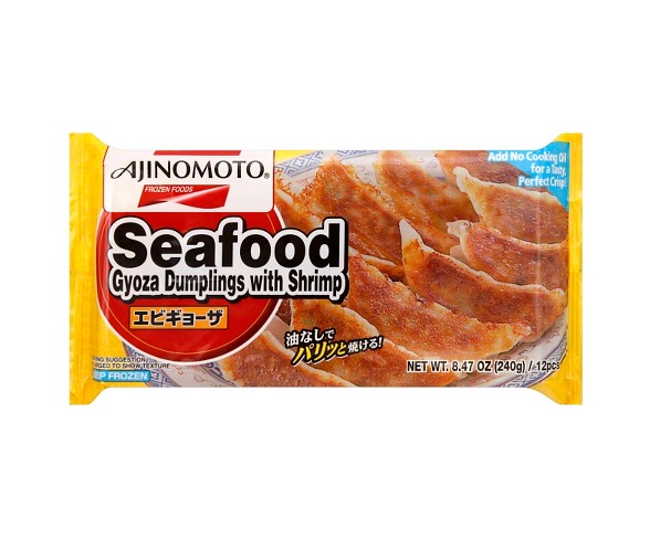 Ajinomoto Frozen Shrimp Gyoza Dumplings - 8.5oz