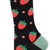 Strawberry Pattern Socks from the Sock Panda (Women's Sizes Adult Medium) - 2 of 3