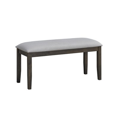 Acme Furniture,Marit Bench, Gray Finish