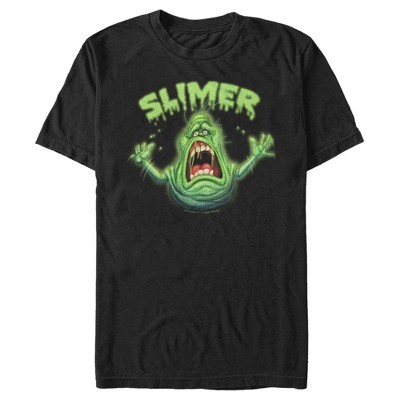 Men's Ghostbusters The Slimer T-shirt - Black - Large : Target