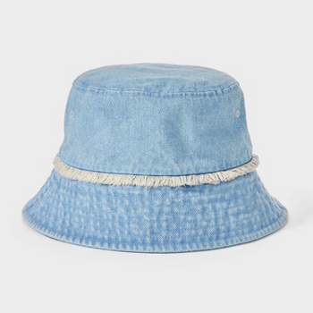Denim Bucket Hat - Universal Thread™ Blue