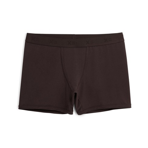 TomboyX Boxer Briefs Underwear, 4.5 Inseam, Cotton Stretch Comfortable Boy  Shorts Black Rainbow 5X Large