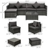 Resenkos 6 Pieces Patio Furniture Set, PE Rattan, - 4 of 4