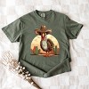 Simply Sage Market Turkey Bird Western Garment Dyed Tee - 3 of 4