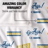 University Of California, Davis Go Ags! Pattern Silky Touch Blanket White 50x60 - 4 of 4