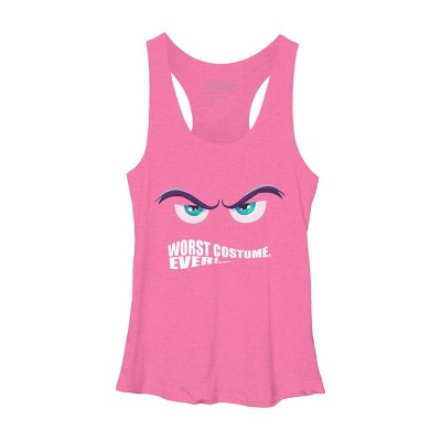Women's Design By Humans Worst Costume Ever (Halloween) By Editive Racerback Tank Top
