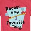Boys' - Dr. Seuss - Recess Is My Favorite Thing Short Sleeve Graphic T-Shirt - 2 of 4